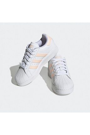 کفش اسنیکر سفید زنانه بند دار adidas - کد 846519715
