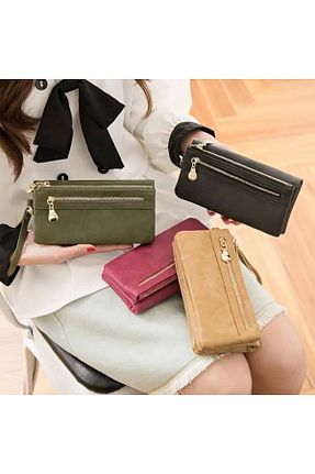 کیف پول مشکی زنانه سایز متوسط rinkadoll - کد 856014779