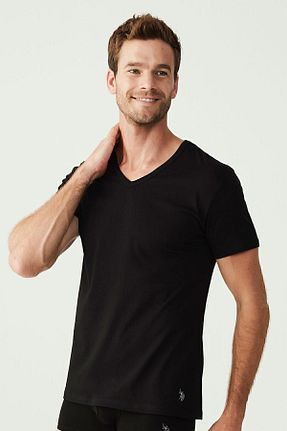 تیشرت مشکی مردانه رگولار U.S. Polo Assn. - کد 745576422