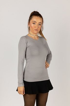 بادی طوسی زنانه یقه ماهیگیر Nacar - کد 75359220