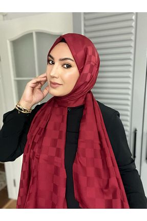 شال زرشکی زنانه LOSYANA - کد 807048905