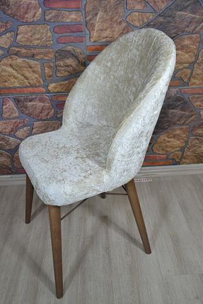 کاور صندلی بژ مخمل kılıfteks - کد 672875545