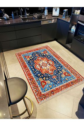 فرش رنگی قابل شستشو Rugs Modern Halı - کد 858343812