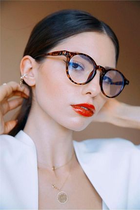 عینک محافظ نور آبی نارنجی زنانه شیشه Bilge Karga - کد 371340271