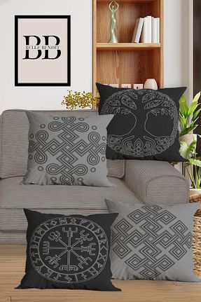 کوسن و روکش کوسن متالیک لانه زنبوری میکرو Belle Benoit - کد 467009175