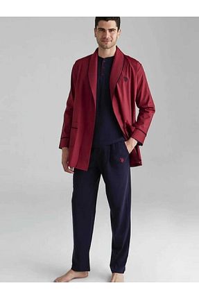 ست لباس راحتی قهوه ای مردانه ساده U.S. Polo Assn. - کد 841240062