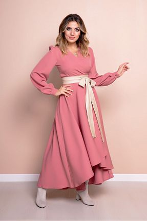 لباس صورتی زنانه بافتنی RURIS - کد 858305920
