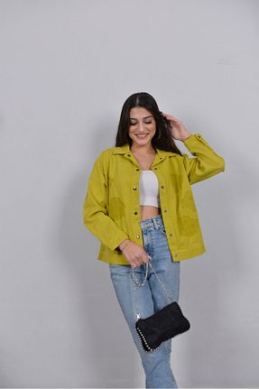کت سبز زنانه رگولار Tuğhani Store - کد 858338865