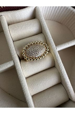 انگشتر جواهر طلائی زنانه زیرکن ringbox - کد 834094455