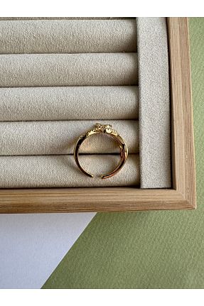 انگشتر جواهر طلائی زنانه زیرکن ringbox - کد 839342602