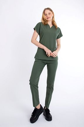 لباس کار سبز Uçak Medikal - کد 358112698
