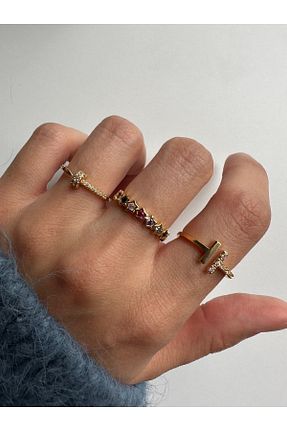 انگشتر جواهر طلائی زنانه زیرکن ringbox - کد 451571527