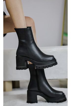 بوت / نیم بوت مشکی زنانه جیر asmi shoes - کد 858389489