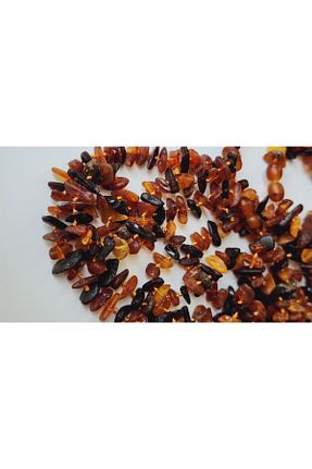 گردنبند جواهر صورتی زنانه سنگ طبیعی Kehribar Sarayı - کد 742980088