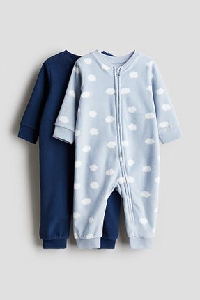 سرهمی خواب آبی بچه گانه Polar H&M - کد 858377797