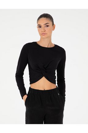 بلوز قهوه ای زنانه ساده Pierre Cardin - کد 858386307