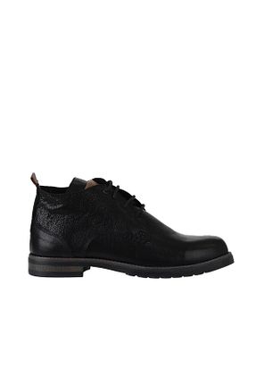 بوت / نیم بوت مشکی مردانه چرم خالص Bueno Shoes - کد 456049736