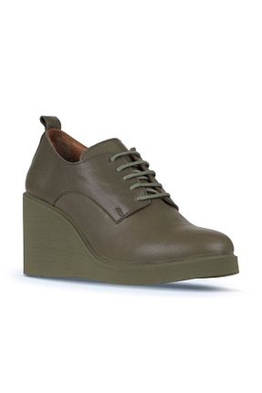 کفش پاشنه بلند پر خاکی زنانه پاشنه متوسط (5-9 سانتی متر) Bueno Shoes - کد 771955406