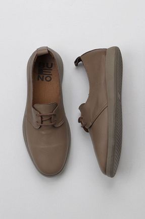 کفش کلاسیک طوسی زنانه چرم خالص Bueno Shoes - کد 754433972
