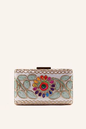 کیف مجلسی بژ زنانه Marcatelli - کد 57671029