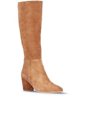 چکمه قهوه ای زنانه چرم خالص Bueno Shoes - کد 151799005