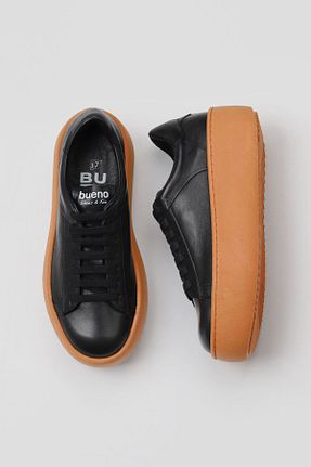 کفش پاشنه بلند پر مشکی زنانه پاشنه متوسط (5-9 سانتی متر) Bueno Shoes - کد 637783786