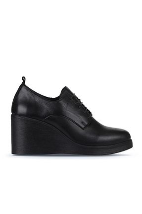 کفش پاشنه بلند پر مشکی زنانه پاشنه متوسط (5-9 سانتی متر) Bueno Shoes - کد 771955628