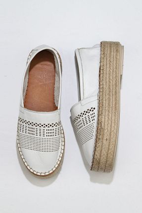 بابت سفید زنانه چرم خالص Bueno Shoes - کد 327443714