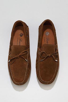 کفش کژوال قهوه ای مردانه چرم خالص Bueno Shoes - کد 316160482