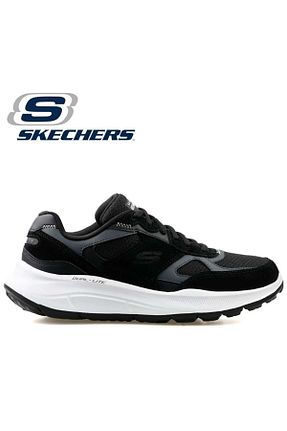 کفش اسنیکر مشکی مردانه بند دار Skechers - کد 855548354