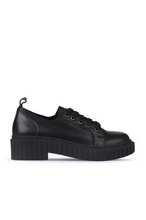کفش کلاسیک مشکی زنانه چرم خالص Bueno Shoes - کد 768364099
