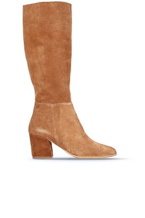 چکمه قهوه ای زنانه چرم خالص Bueno Shoes - کد 151799005