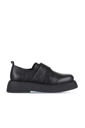 کفش کلاسیک مشکی زنانه چرم خالص Bueno Shoes - کد 776078399