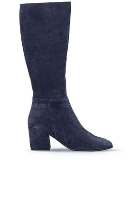چکمه آبی زنانه چرم خالص Bueno Shoes - کد 66861845