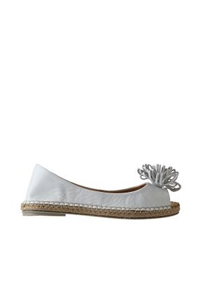 کفش کژوال سفید زنانه چرم خالص Bueno Shoes - کد 347606348