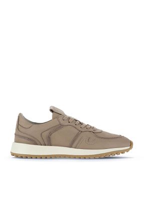 کفش اسنیکر بژ مردانه چرم اصل Bueno Shoes - کد 815138895
