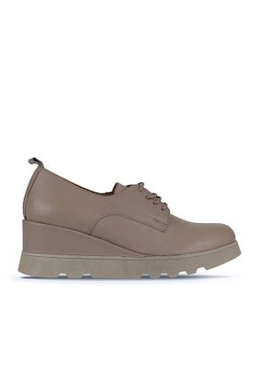 کفش پاشنه بلند پر طوسی زنانه پاشنه متوسط (5-9 سانتی متر) Bueno Shoes - کد 776081592