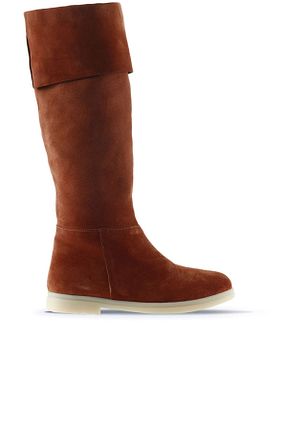 چکمه قهوه ای زنانه پارچه ای Bueno Shoes - کد 207835233
