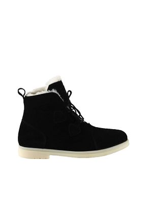 بوت / نیم بوت مشکی زنانه پارچه ای Bueno Shoes - کد 145606507