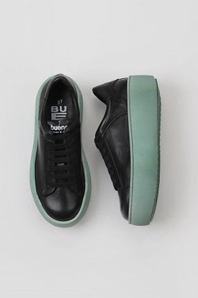 کفش کژوال مشکی زنانه چرم خالص Bueno Shoes - کد 456049751