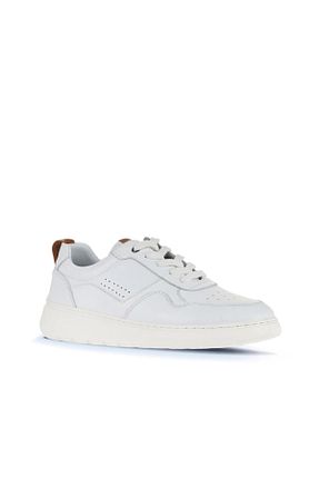 کفش اسنیکر سفید مردانه چرم اصل Bueno Shoes - کد 829497038
