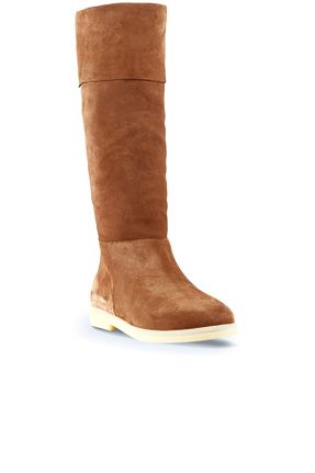 چکمه قهوه ای زنانه پارچه ای Bueno Shoes - کد 166798621