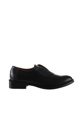 کفش کلاسیک مشکی زنانه چرم خالص Bueno Shoes - کد 175900014