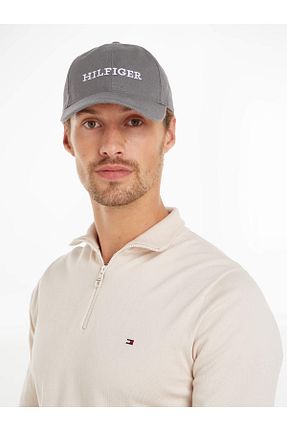 کلاه طوسی مردانه پنبه ای Tommy Hilfiger - کد 846547538