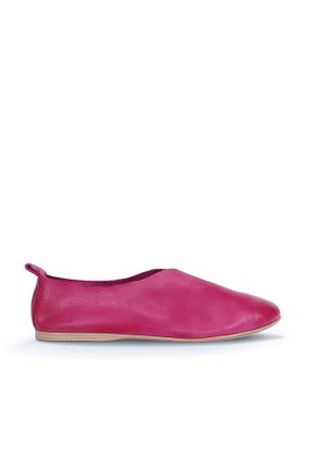 بابت صورتی زنانه چرم خالص Bueno Shoes - کد 117911116