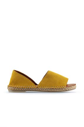 بابت زرد زنانه چرم خالص Bueno Shoes - کد 341545681