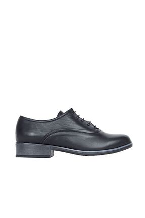 کفش کژوال مشکی زنانه چرم خالص Bueno Shoes - کد 66885501
