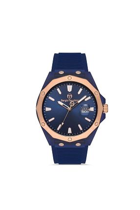 ساعت مچی سرمه ای مردانه 45 میلی متر Sergio Tacchini - کد 792771980