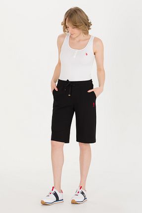 شلوارک و برمودا مشکی زنانه رگولار U.S. Polo Assn. - کد 685266412