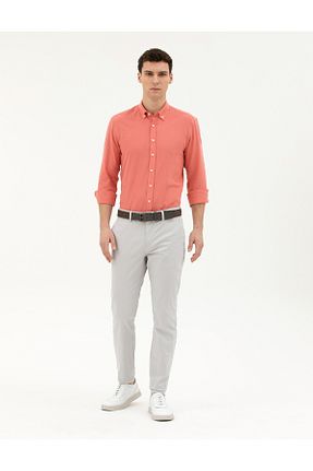 شلوار طوسی مردانه پارچه Pierre Cardin - کد 827943916